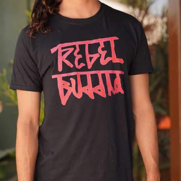 Rebel Buddha logo t shirt - Picture 1 of 1